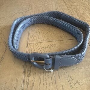 Talbots Women's Blue Braided Belt